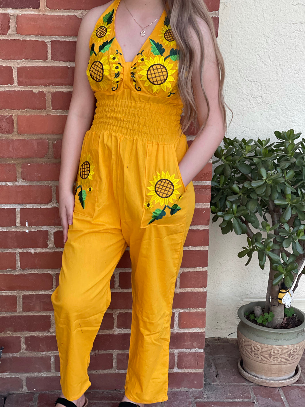 Yellow Girasol Jumper